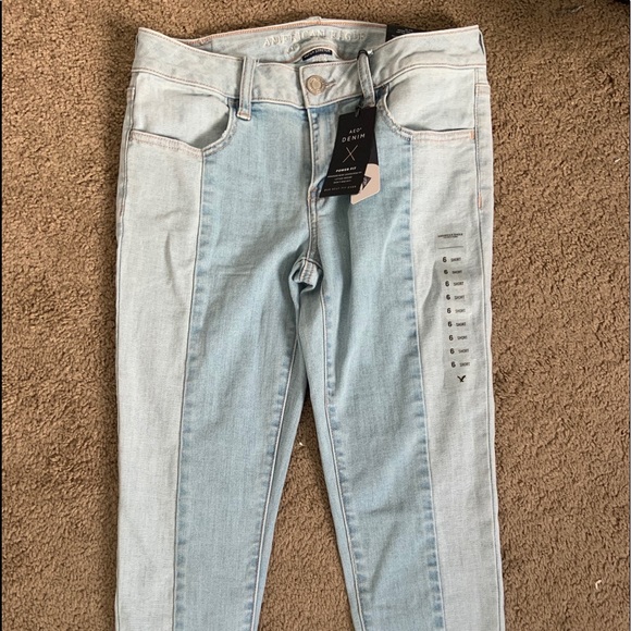 American Eagle Two atoned Cropped Jeans - Picture 2 of 3